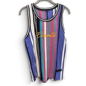 Vox Populi For The People Elevate Multicolored Striped Tank Top